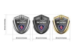 Scania Emblem Car Badge Max Style Sturdy Metal Build